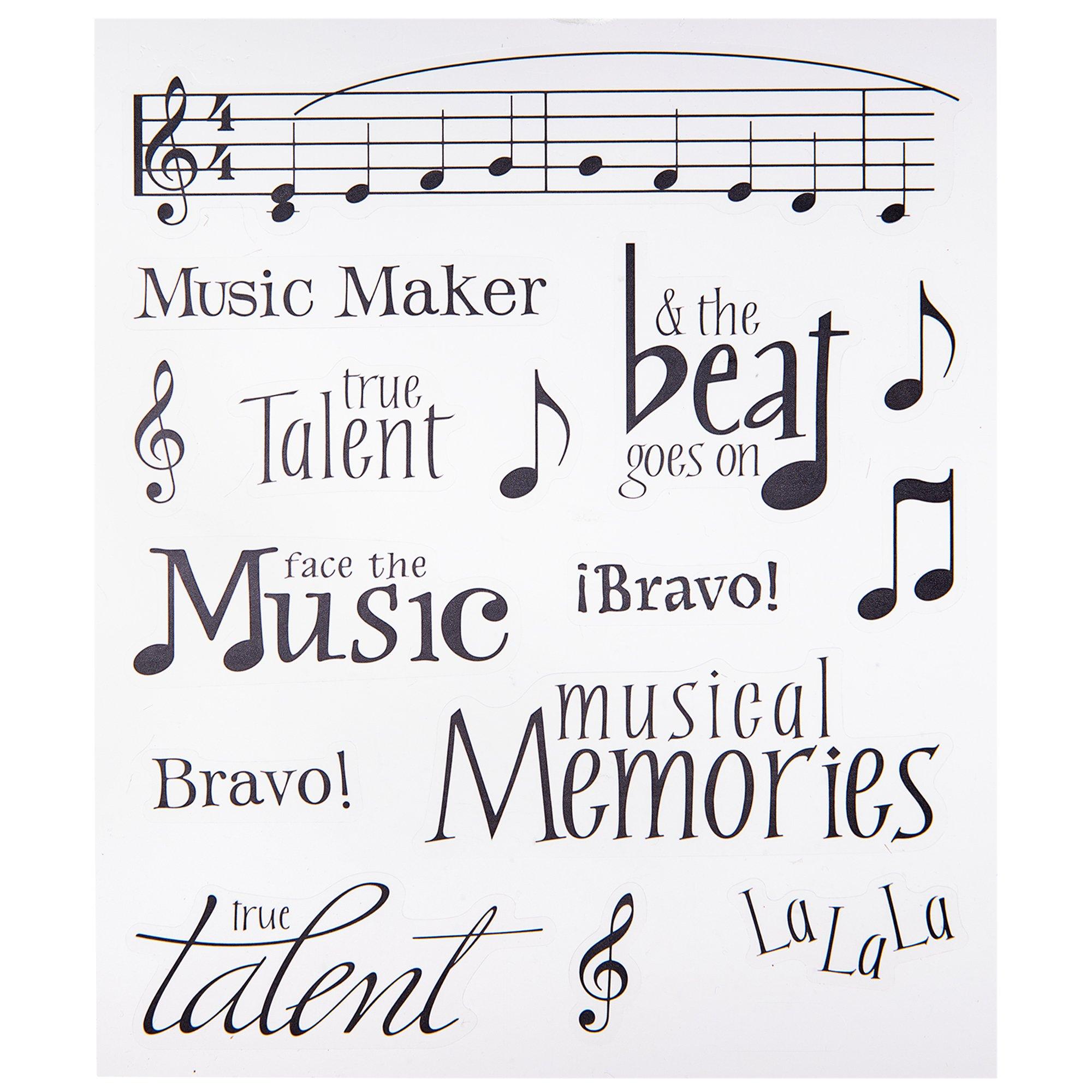 Music Stickers Hobby Lobby 946814