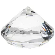 Diamond Glass Paperweight