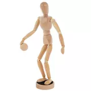 Magnetic Wood Manikin with Ball