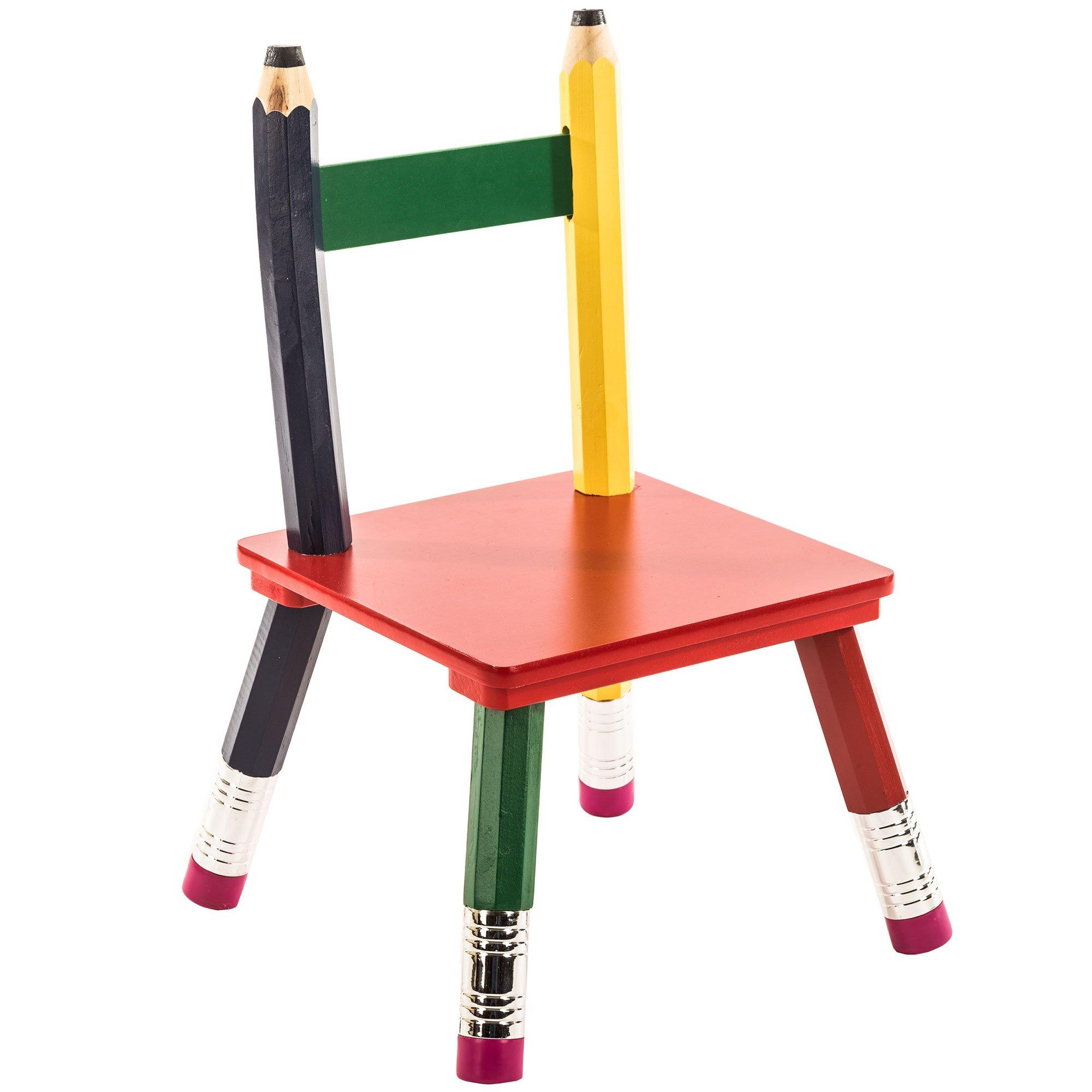 Pencil table and chair set hot sale