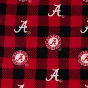 Alabama Allover Collegiate Fleece Fabric