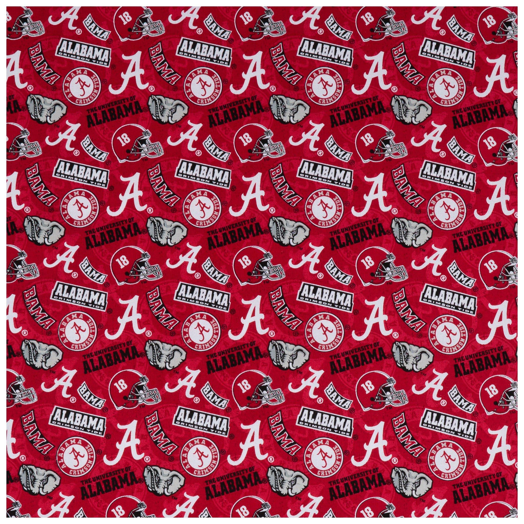 Alabama Allover Collegiate Cotton Fabric | Hobby Lobby | 951392