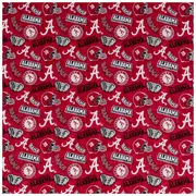 Alabama Allover Collegiate Cotton Fabric