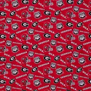 Georgia Allover Collegiate Fabric