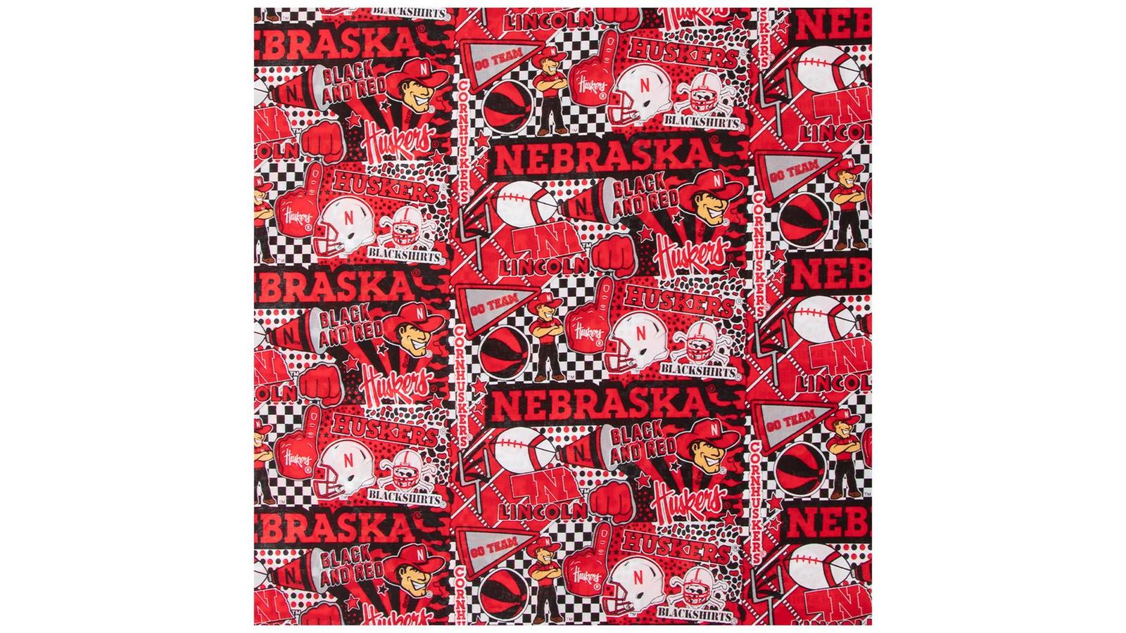 Nebraska Allover Collegiate Cotton Fabric | Hobby Lobby | 953281