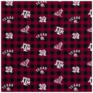 Texas A&M Block Collegiate Fabric