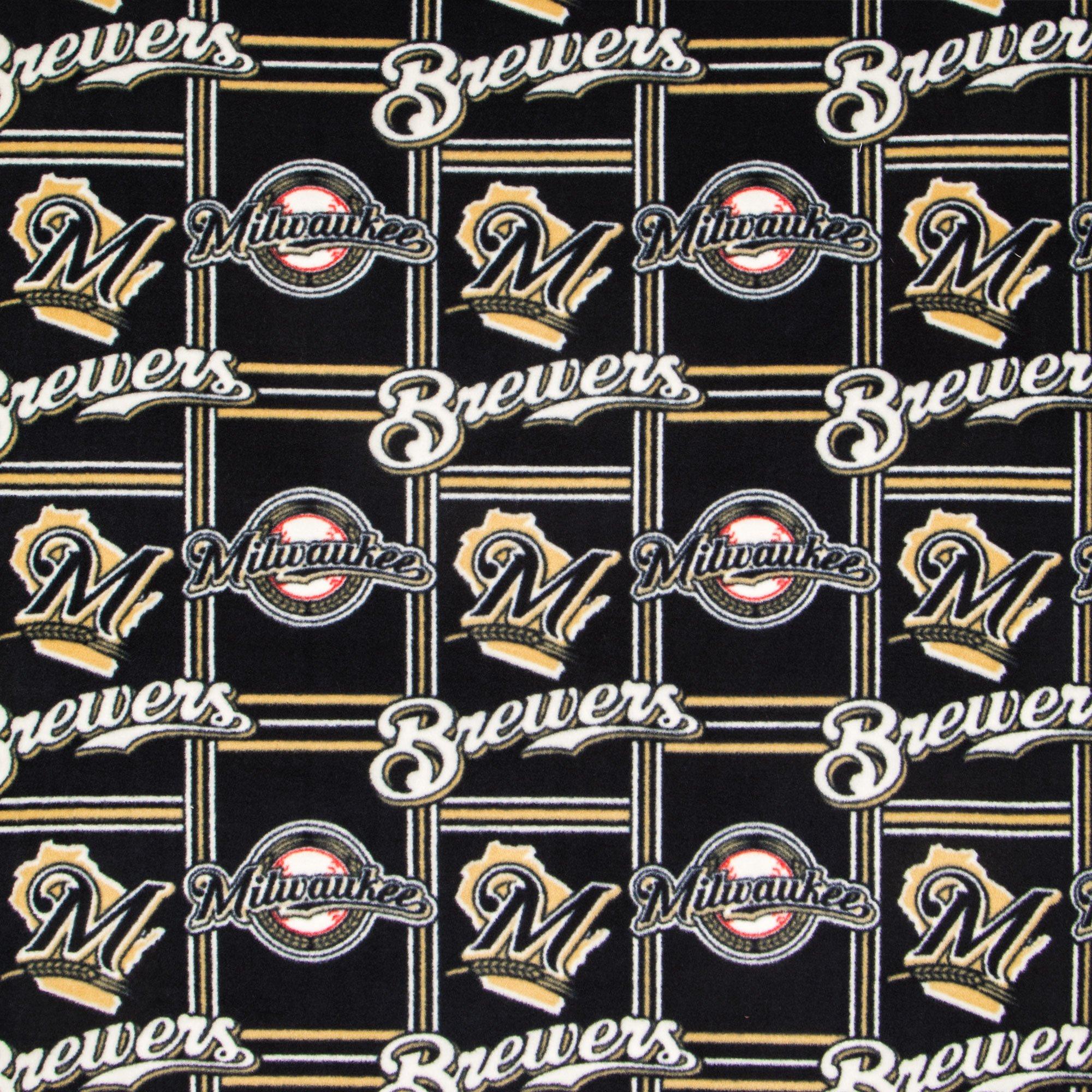 MLB Milwaukee Brewers Iron On Patch