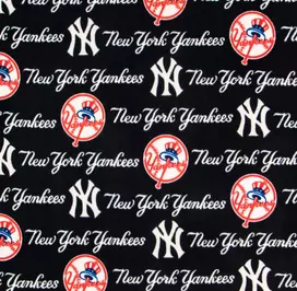 MLB New York Yankees Fleece Fabric | Hobby Lobby | 954784
