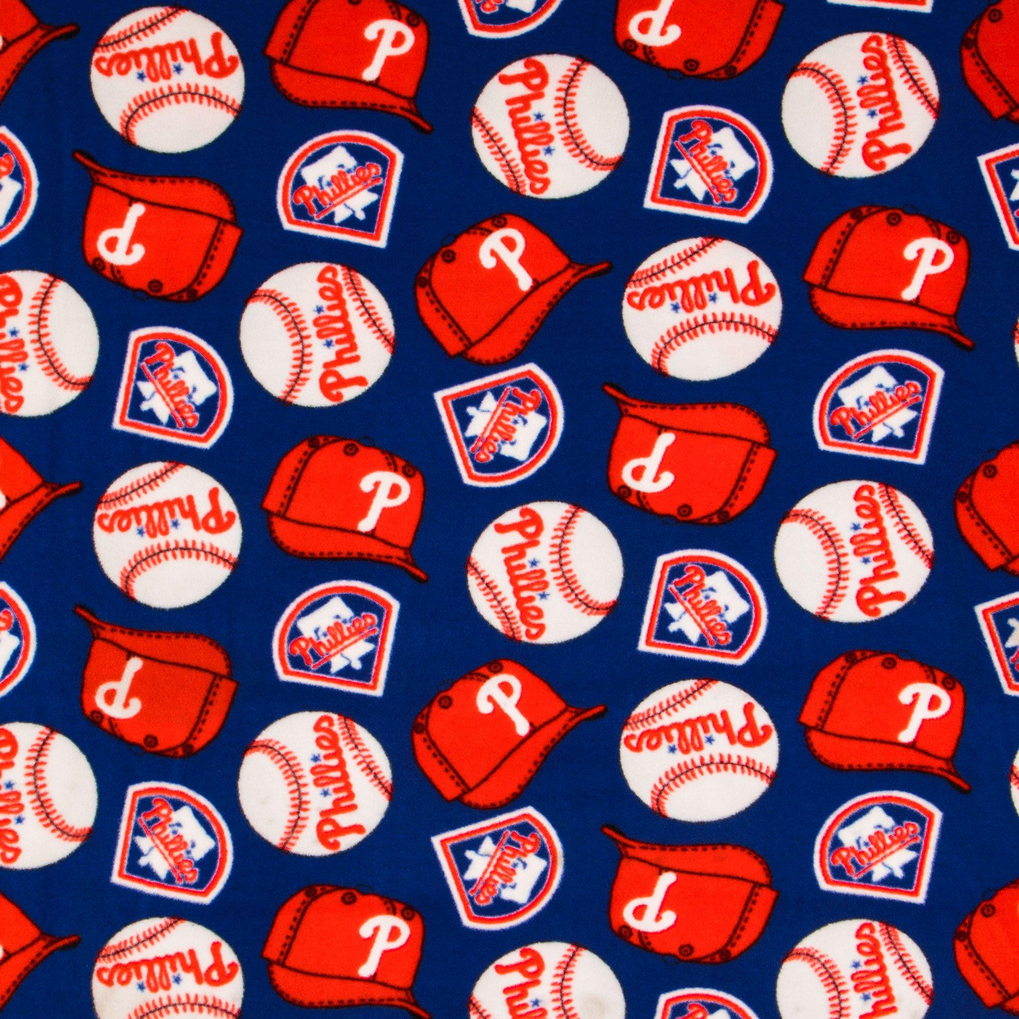 MLB Philadelphia Phillies Fleece Fabric Hobby Lobby 954792