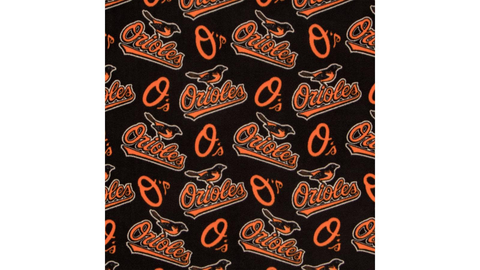 MLB Baltimore Orioles Fleece Fabric | Hobby Lobby | 954917