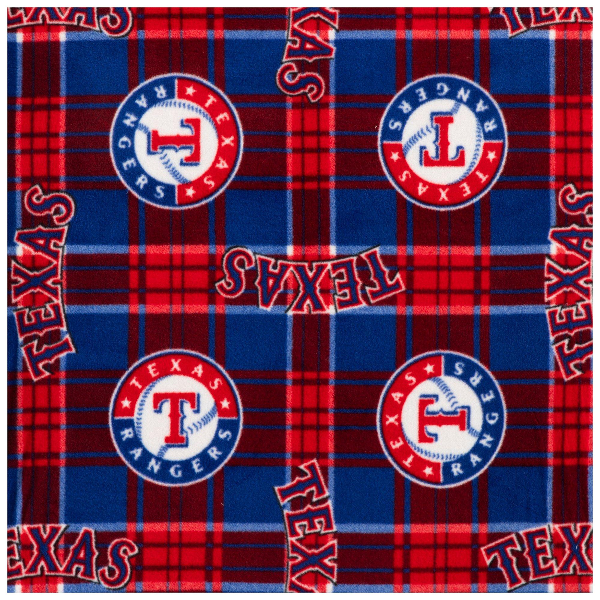MLB Texas Rangers Fleece Fabric Hobby Lobby 954933