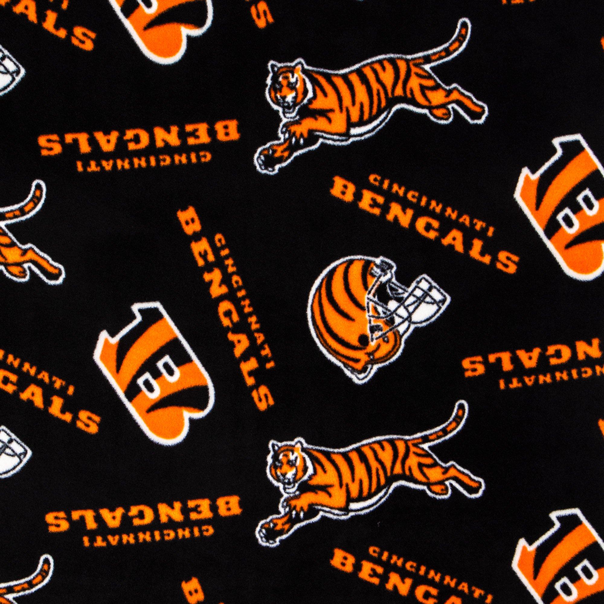 Cincinnati Bengals Adult Fleece Mittens