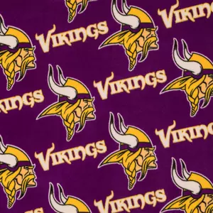 NFL Minnesota Vikings Fleece Fabric