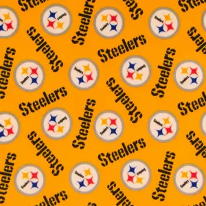 NFL Pittsburgh Steelers Fleece Fabric