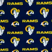 NFL Los Angeles Rams Fleece Fabric