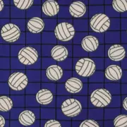 Volleyballs Fleece Fabric
