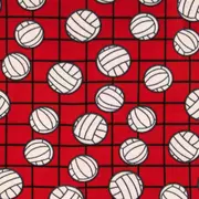 Volleyballs Fleece Fabric
