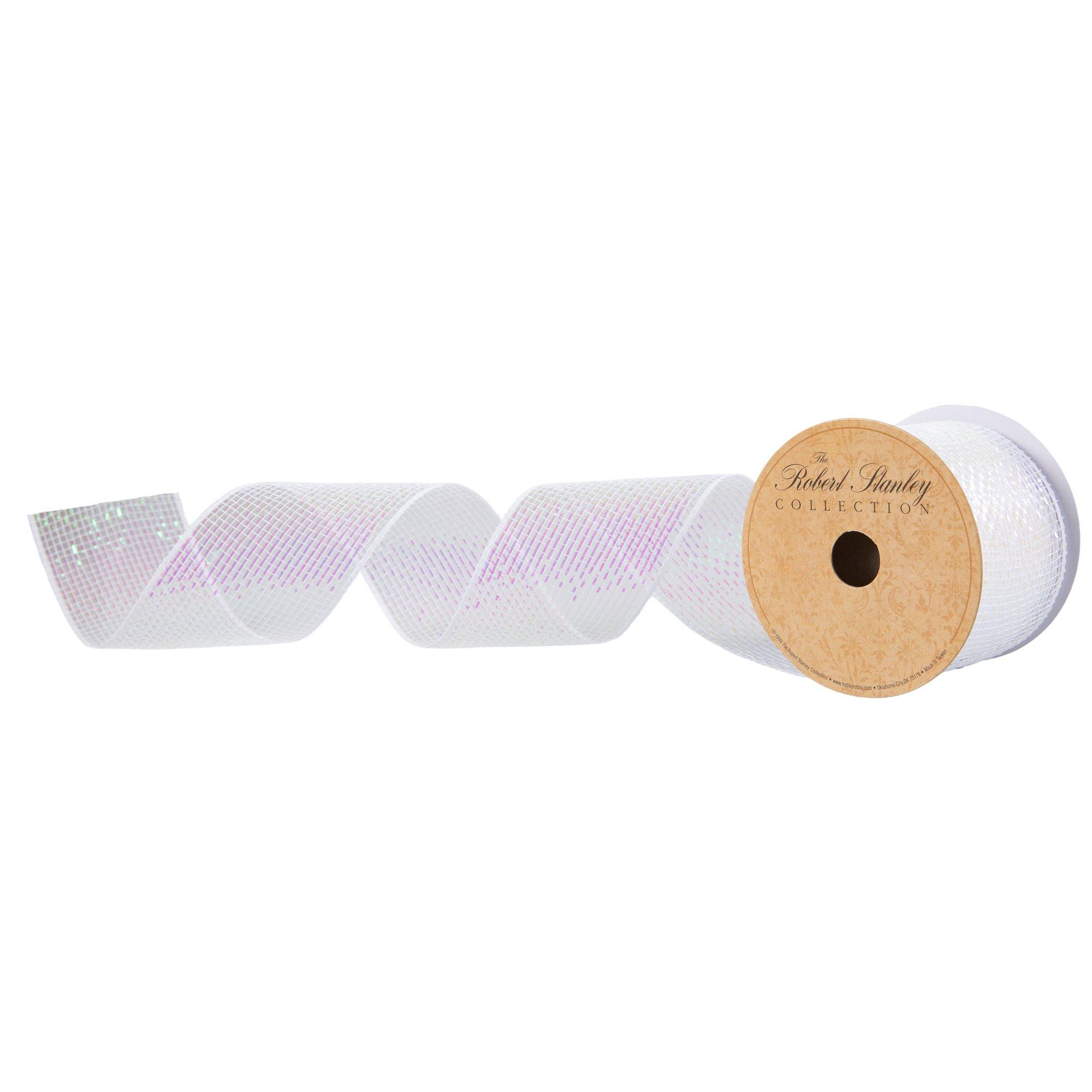 iridescent white