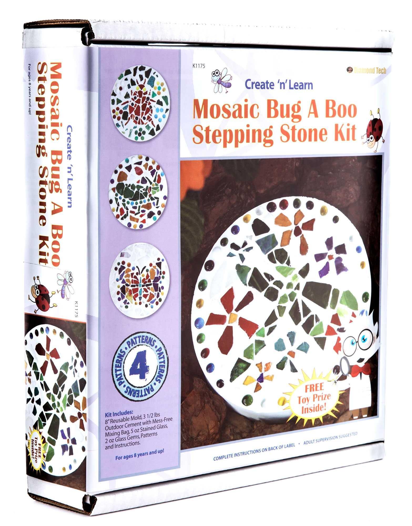 Make Market Stepping Stone Craft Kit 10in x 10in Makes 1 Stone Open Box NEW