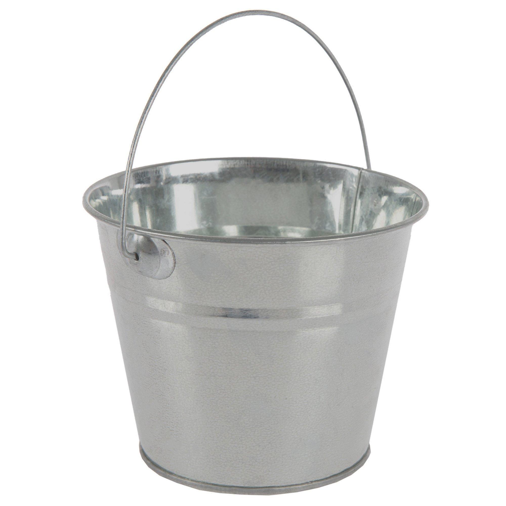 Galvanized Metal Bucket medium size view 1
