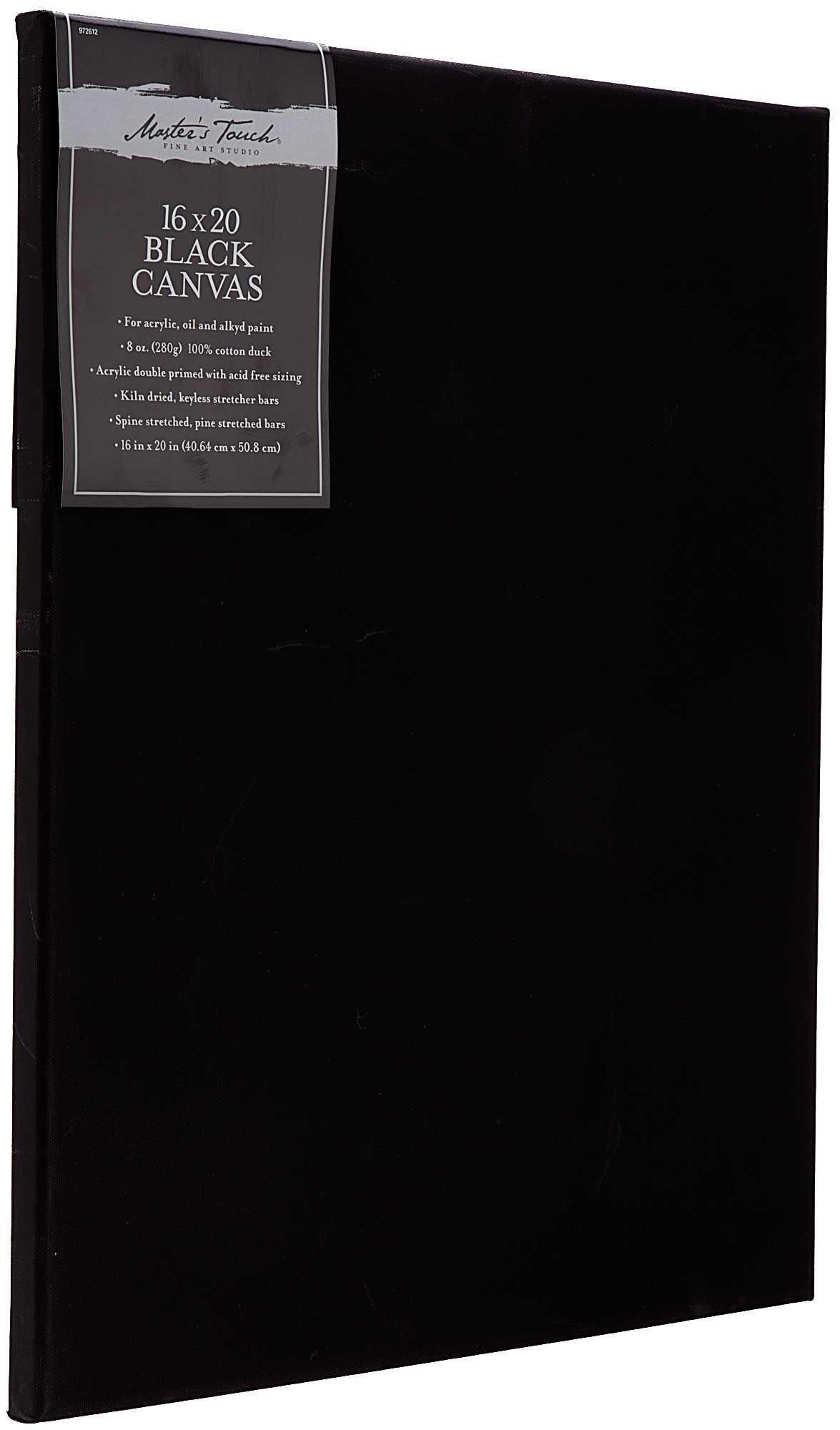 Master's Touch Black Canvas | Hobby Lobby | 972612