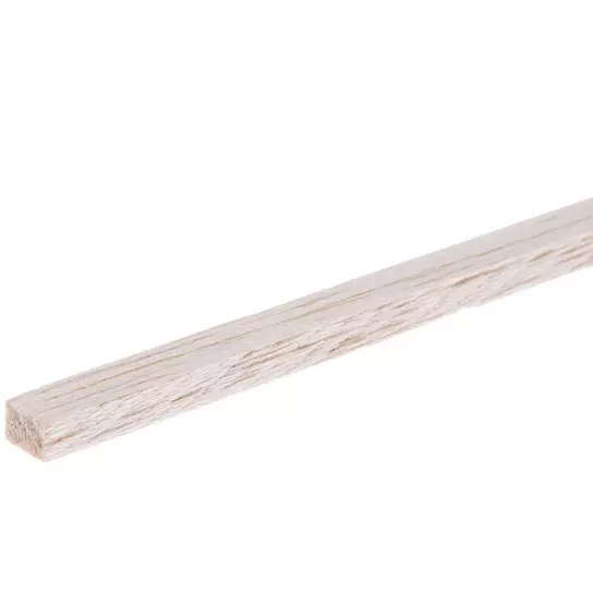 Balsa Wood Sticks 1/8 x 1/8 x 12 Inch Hardwood Square Wooden