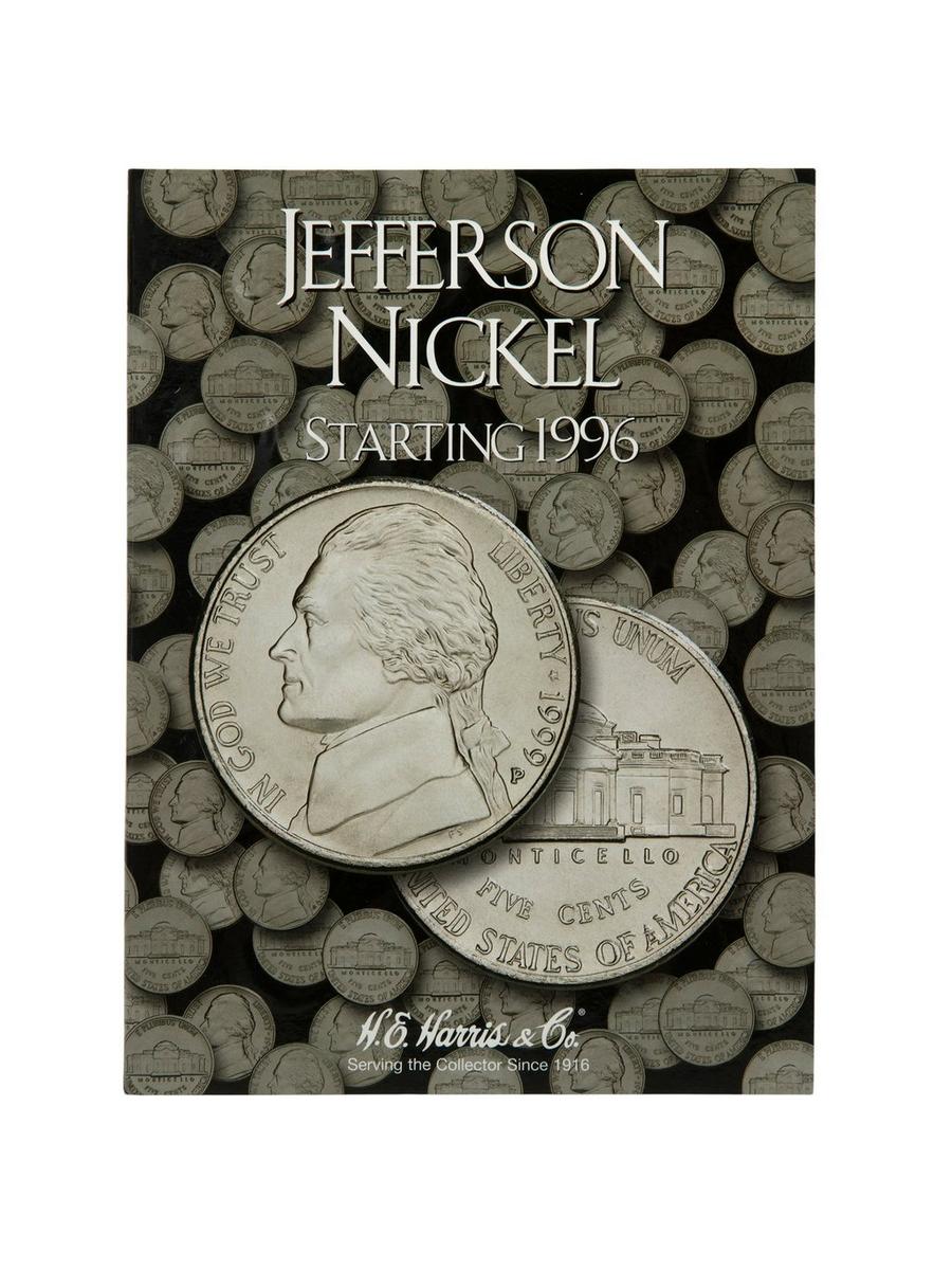 Jefferson Nickel Folder - 1996 - 2025 | Hobby Lobby | 984351