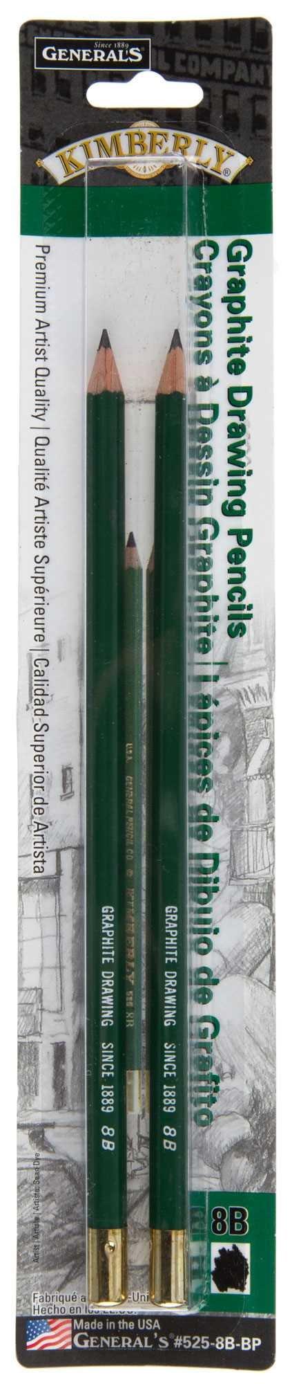 8B Kimberly Drawing Pencils 2 Piece Set Hobby Lobby 989244