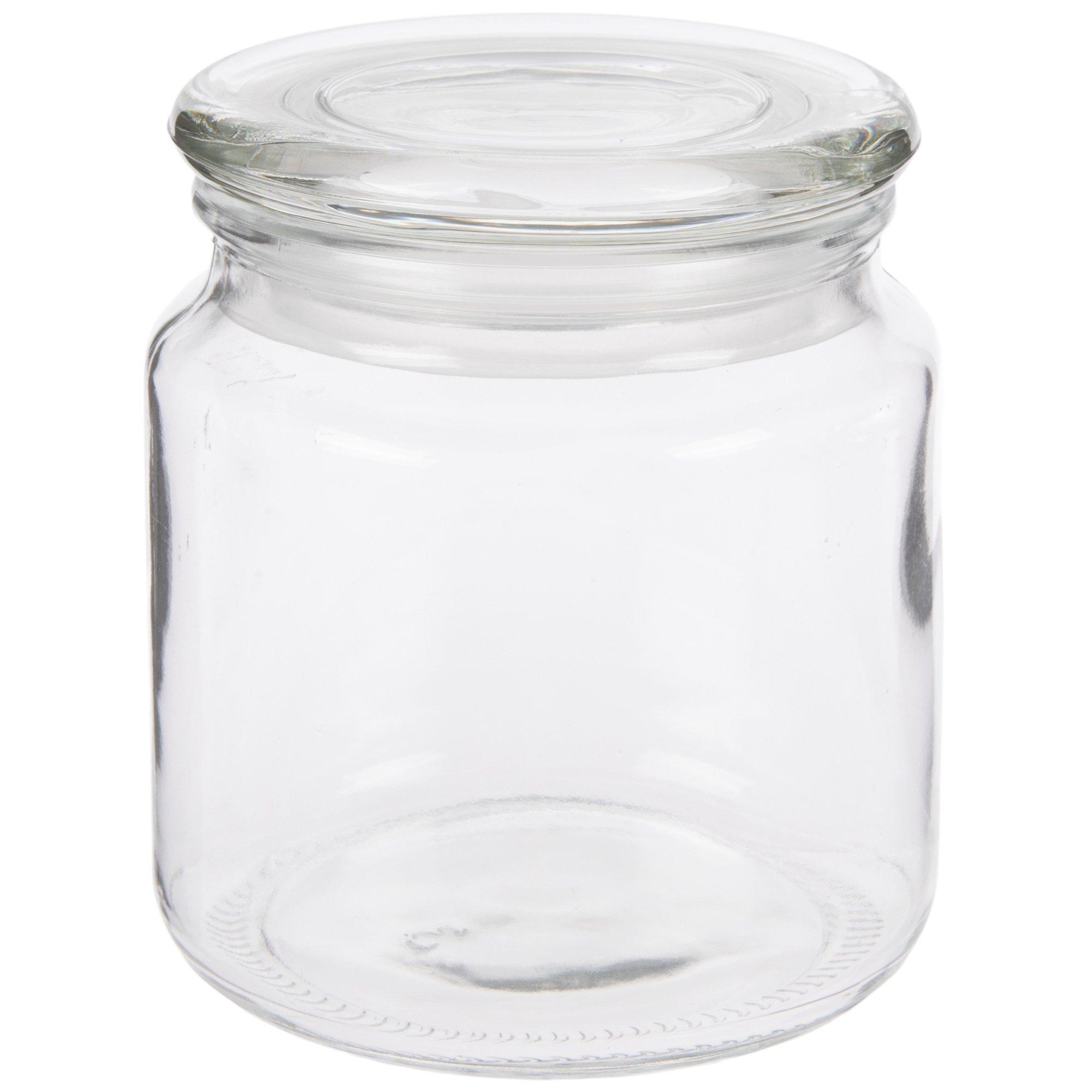 Glass Jar With Flat Lid | Hobby Lobby | 989863