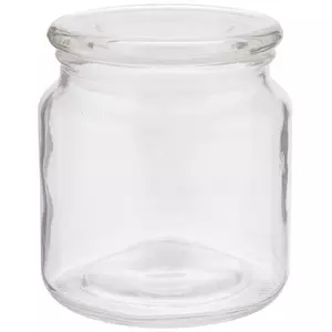 Hexagonal Glass Jar, Hobby Lobby, 1521962