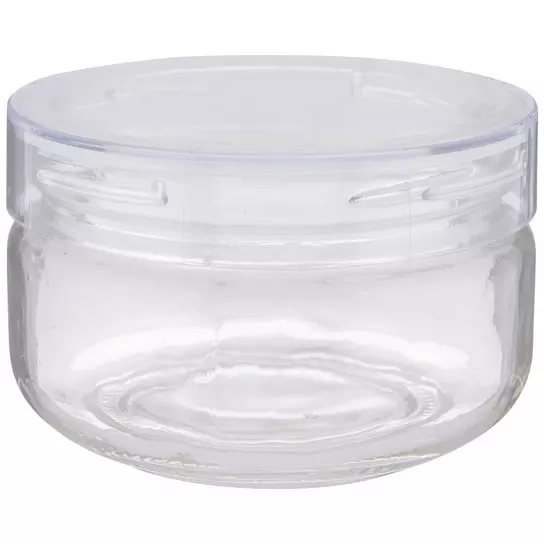 Wide Mouth Glass Jar, Hobby Lobby
