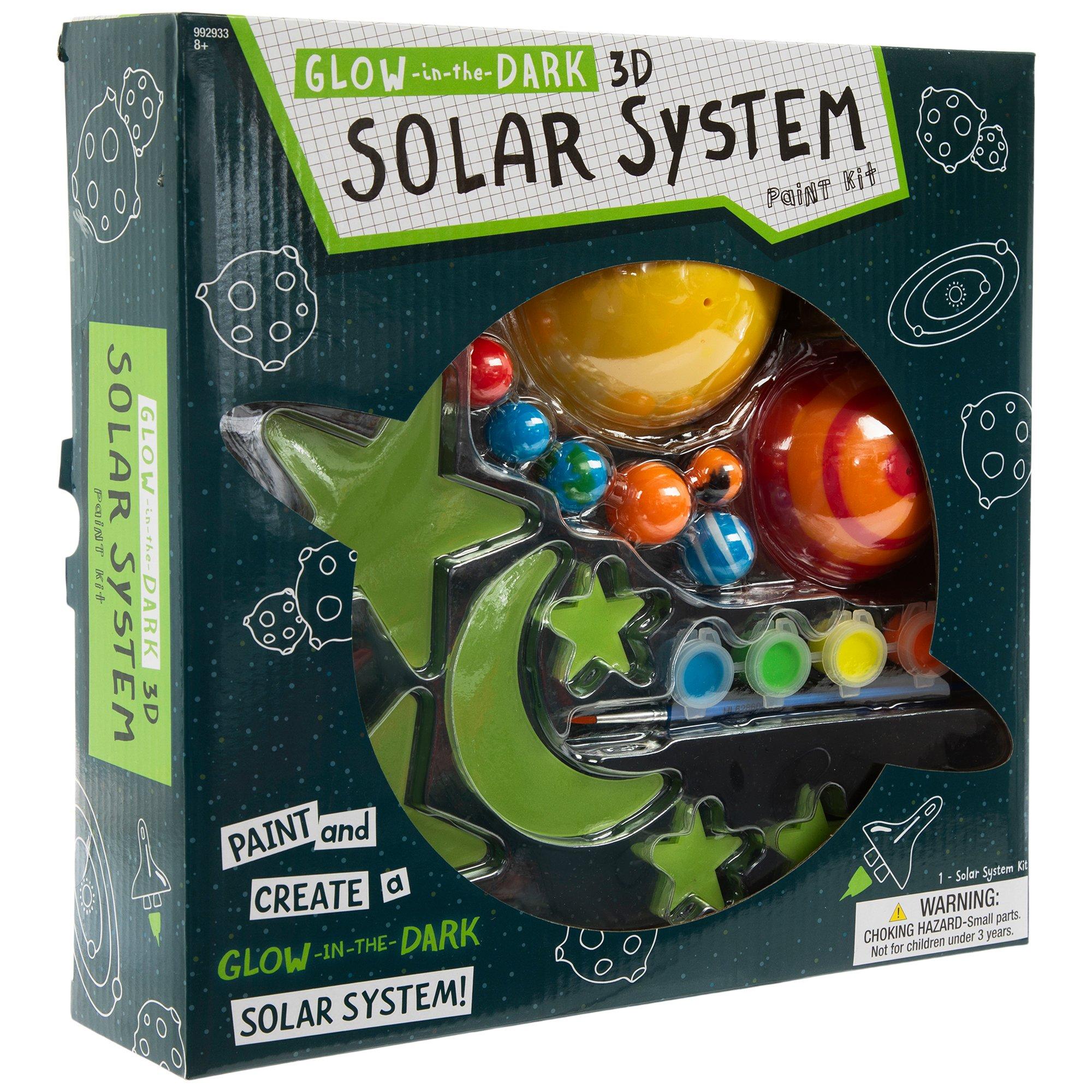 Full Color 3D GlowInTheDark Solar System Hobby Lobby 992933