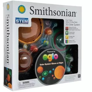 Full Color 3D Glow-In-The-Dark Solar System