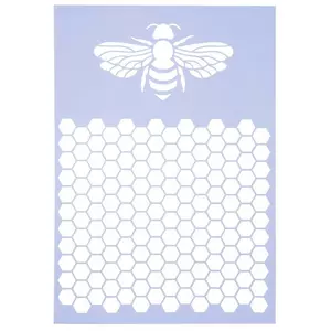 Bumblebee & Honeycomb Stencil