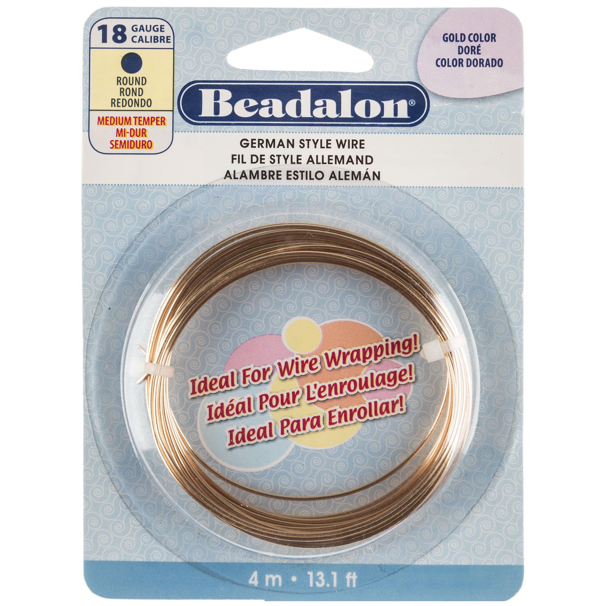 Beadalon 18 Gauge Artistic Wire, Stainless Steel, 4-Yard