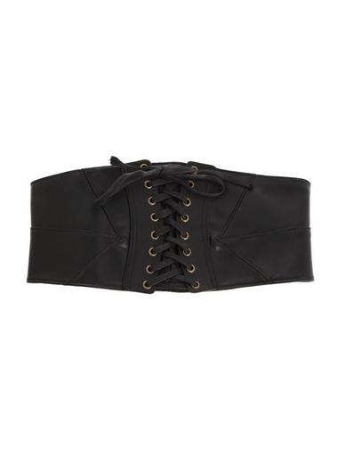 Lace-Up Stretch Corset Belt | Hot Topic