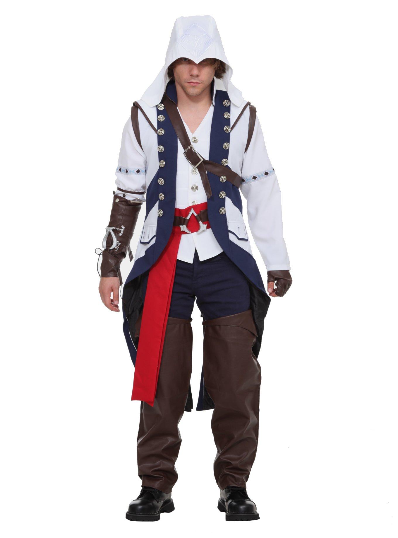 Fantasia Masculina Connor Assassins Creed Cosplay Halloween Carnaval