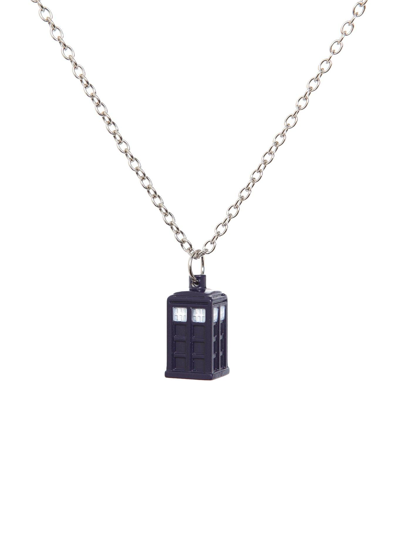 Doctor Who TARDIS Necklace, , hi-res