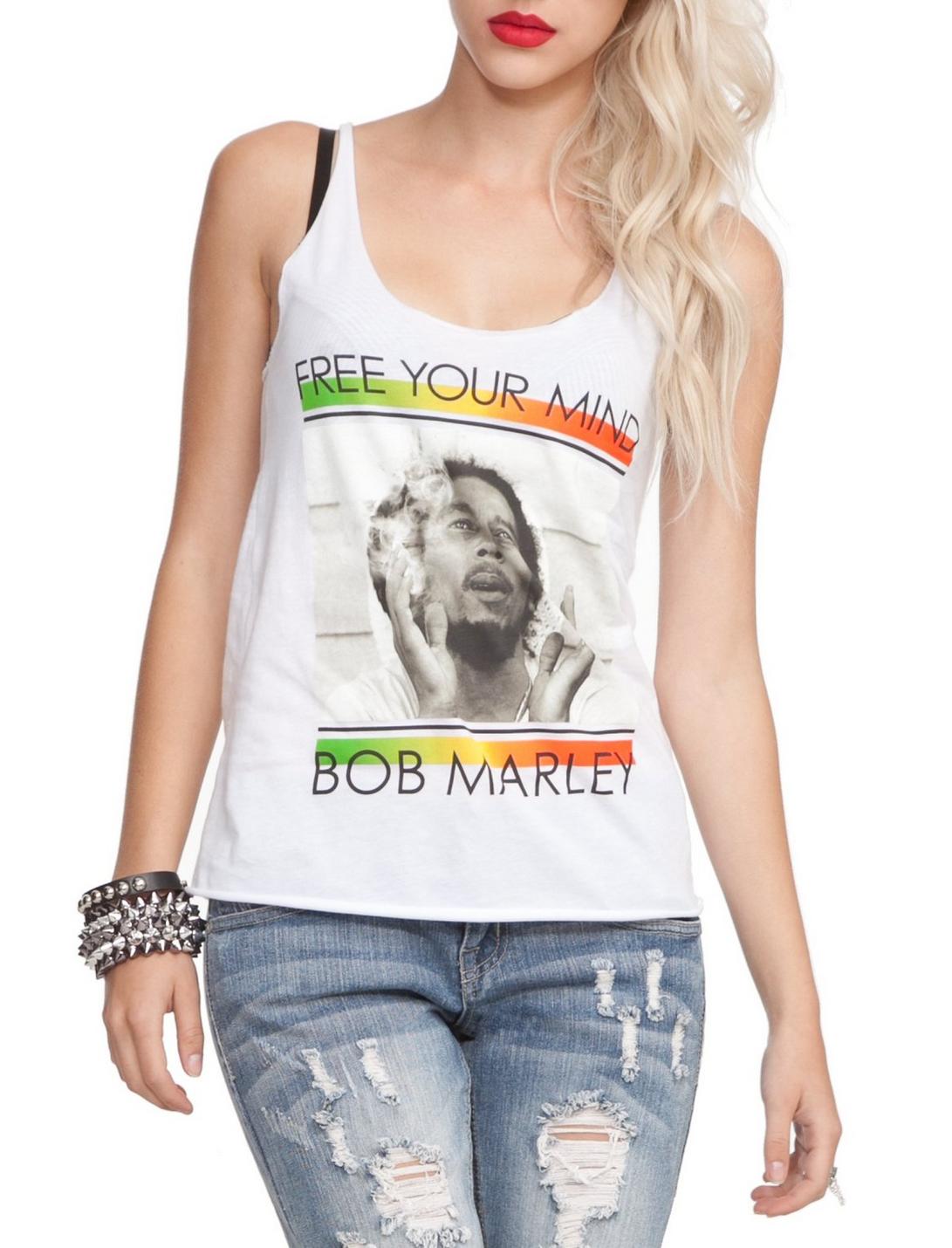Bob Marley Free Your Mind Girls Tank Top, , hi-res