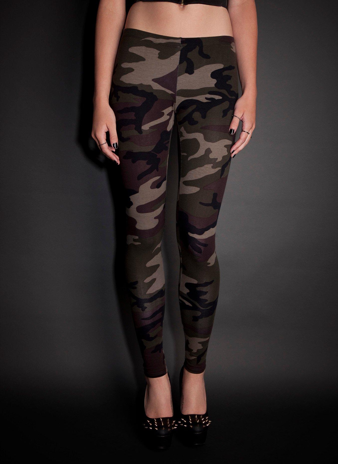 See You Monday Camouflage  Leggings, MULTI, hi-res