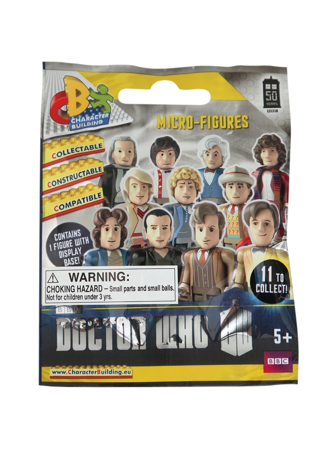 Character Building Doctor Who 50th Anniversary Micro Blind Bag Figure, , hi-res