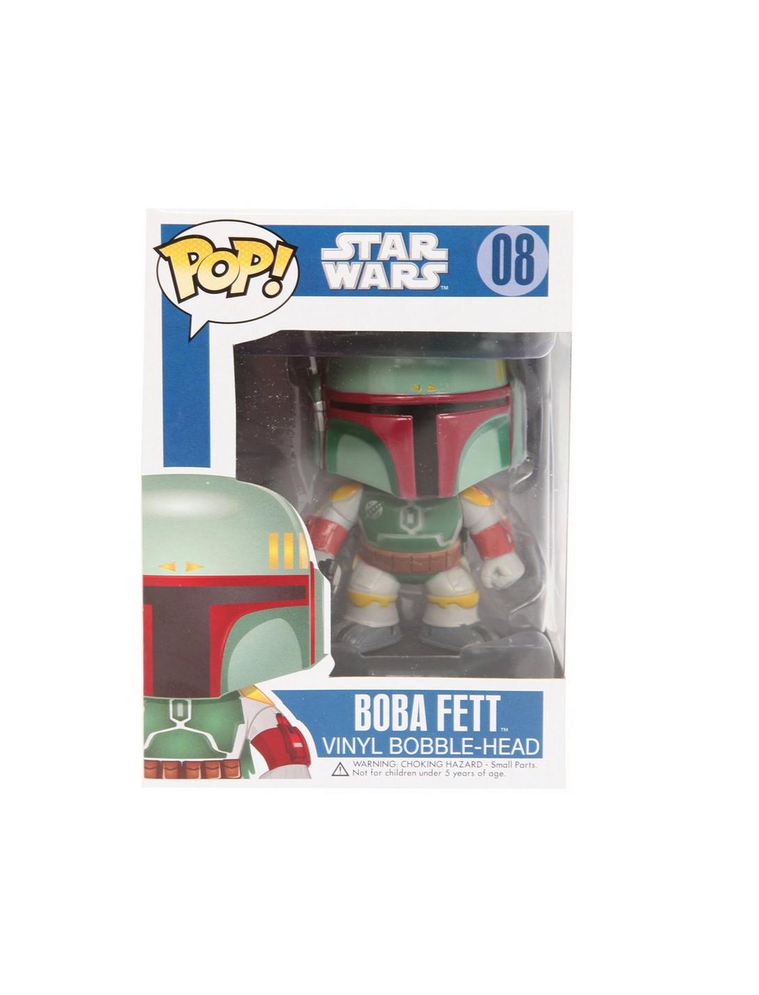 Funko Star Wars Pop! Boba Fett Vinyl Bobble-Head, , hi-res