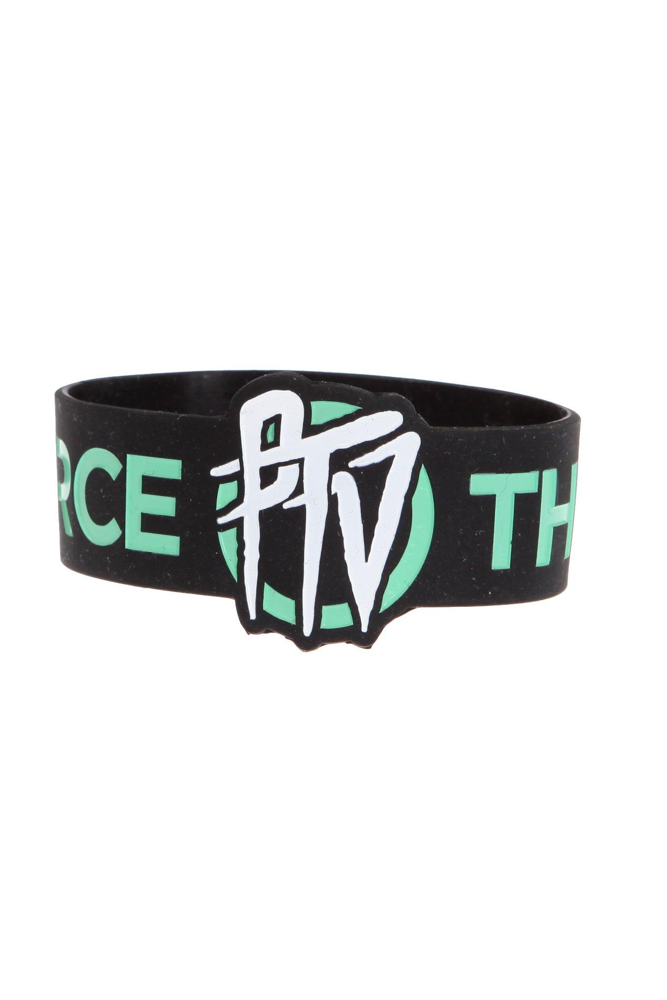 Pierce The Veil PTV Rubber Bracelet, , hi-res