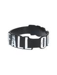 Fall Out Boy Logo Die-Cut Rubber Bracelet, , hi-res