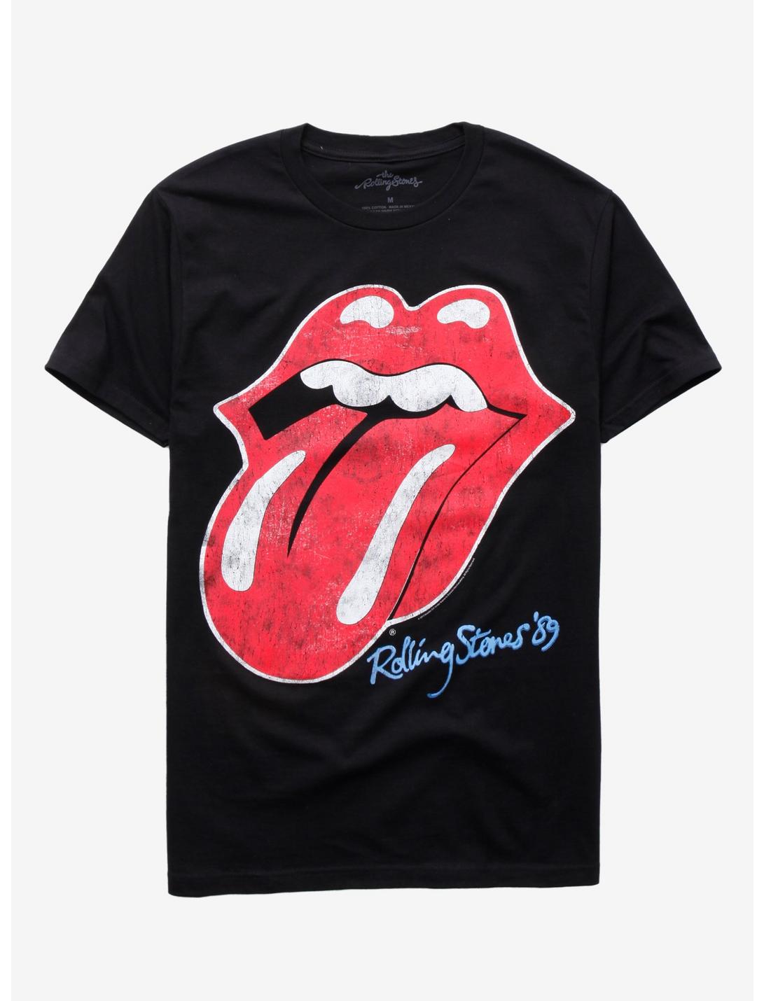 Black The Rolling Stones 'Classic Tongue' NEW & OFFICIAL! Kids T-Shirt