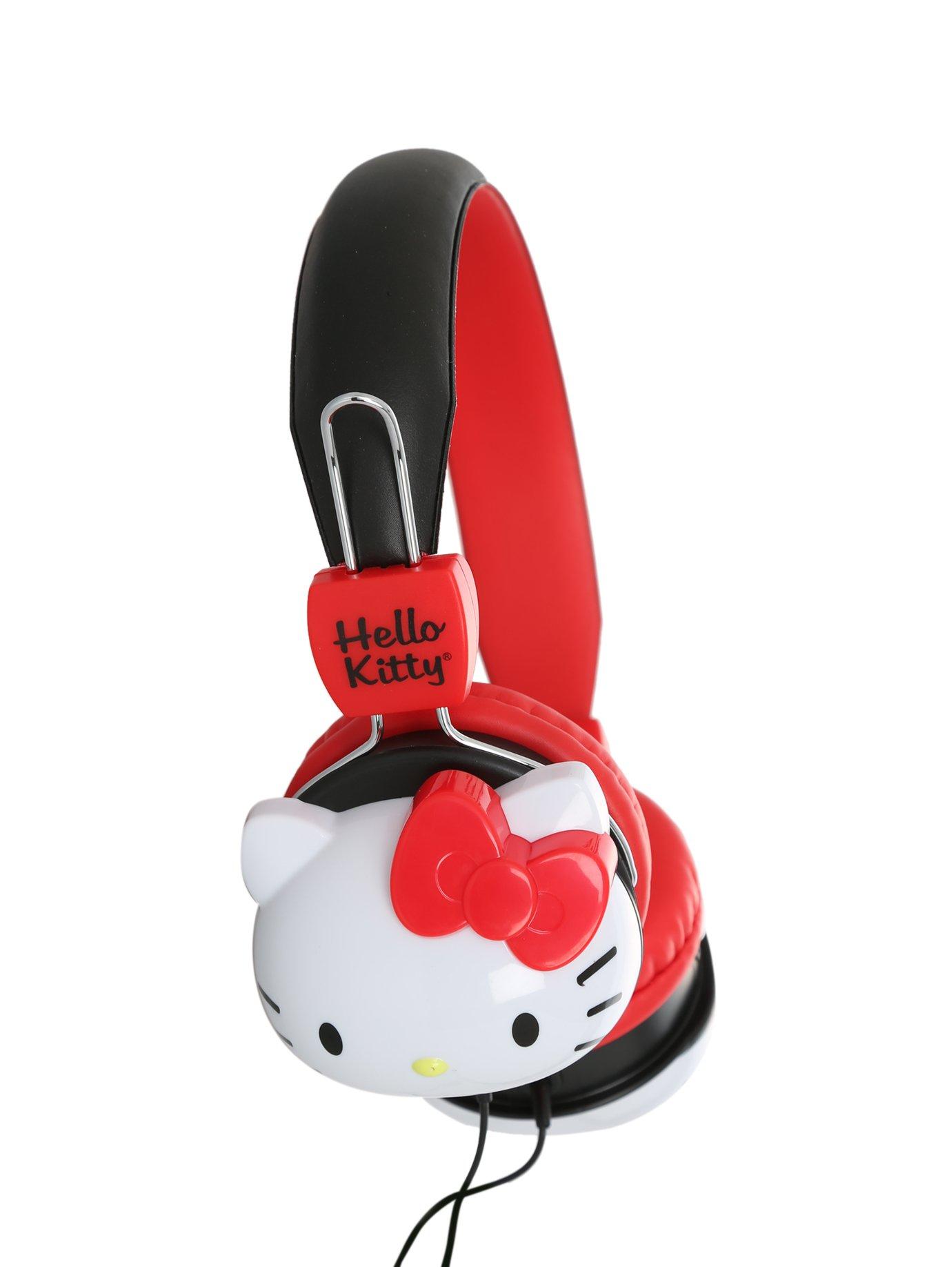Hello Kitty Molded Face Headphones, , hi-res