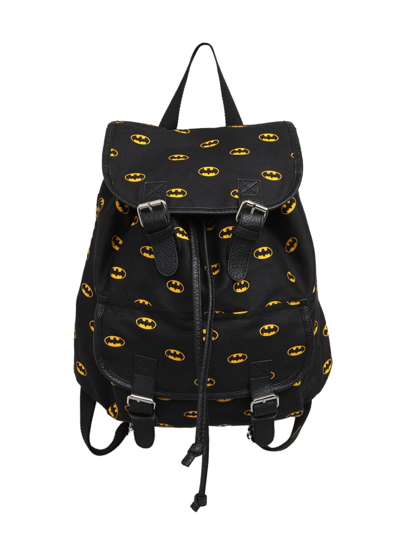 DC Comics Batman Logo Backpack Hot Topic