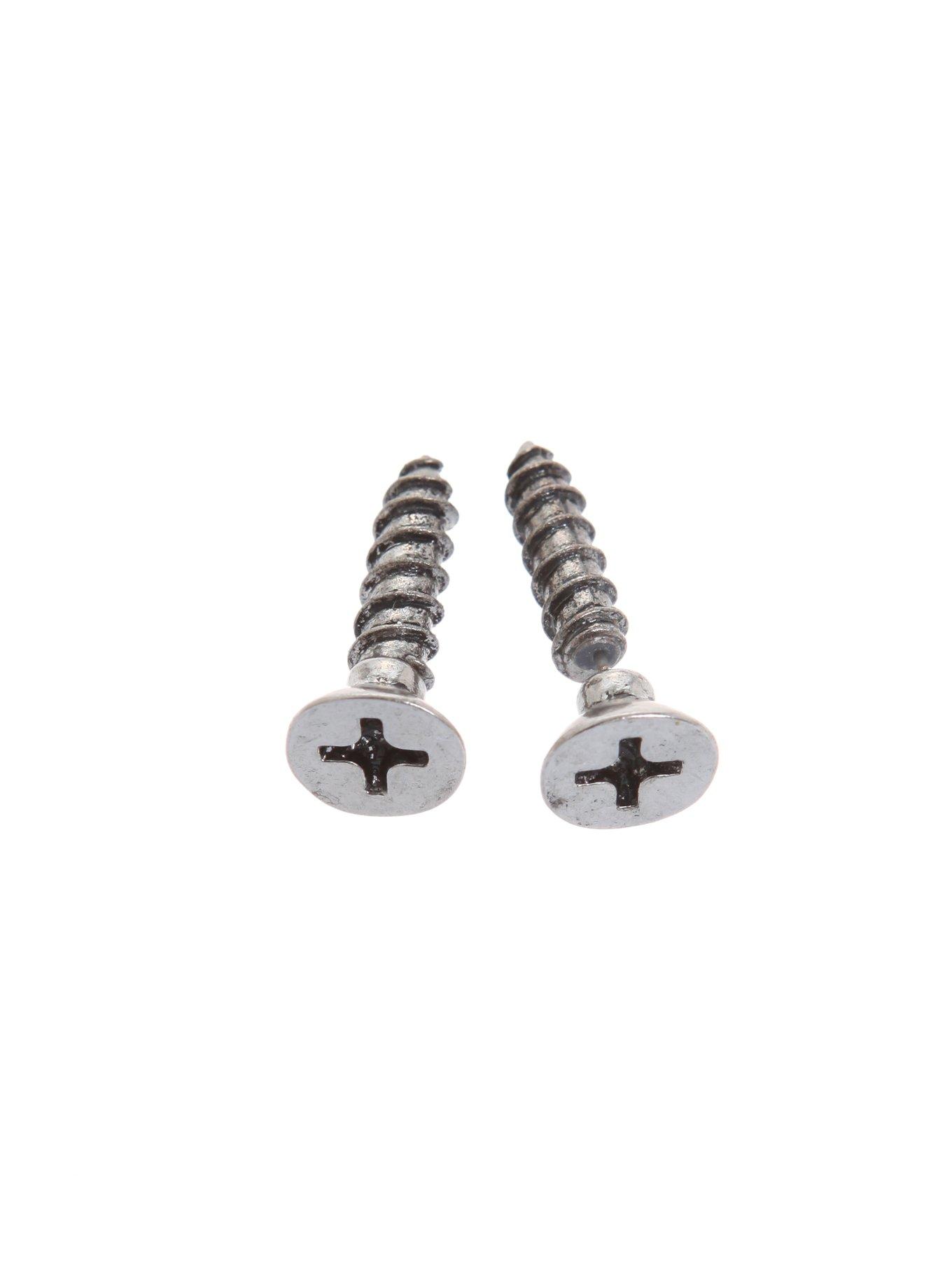 LOVEsick Screw Tunnel Earrings Hot Topic