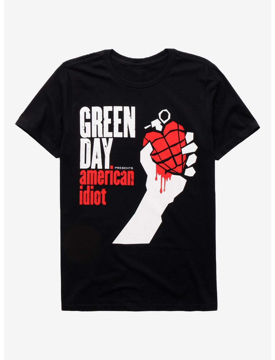 Green Day American Idiot T-Shirt, BLACK, hi-res