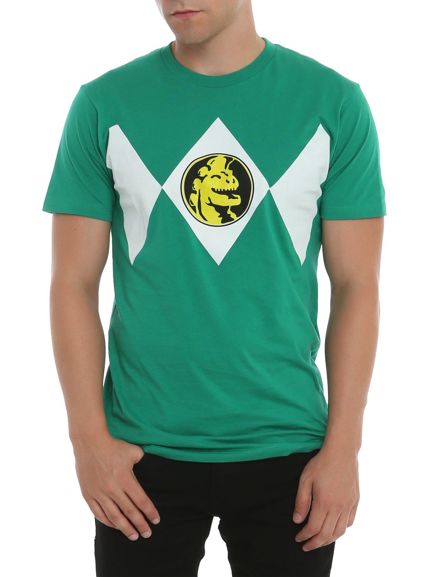 Mighty Morphin Power Rangers Green Ranger Costume T-Shirt, , hi-res